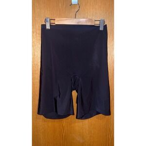 Bali Shapewear Shorts Women 2XL Black Excellent High Waist Tummy Control DFS060